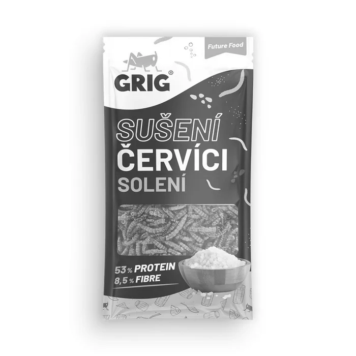 Grig Sušení červíci sůl 13 g